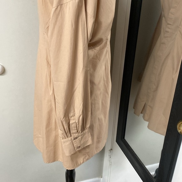 VERO MODA VMBENNO L/S DETAIL MINI PINTUCK SHIRT DRESS IN BRUSH STYLE#10259618 - Picture 9 of 16